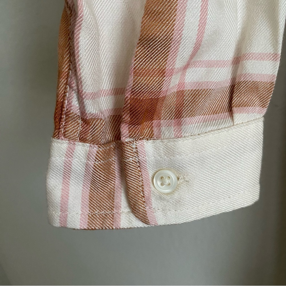 Old Navy Plaid Popover Shirt Dress women’s size S - Picture 3 of 11